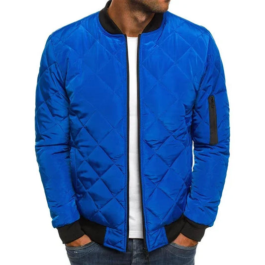 Men's Lightweight Mesh Jacket With Baseball Collar Casual