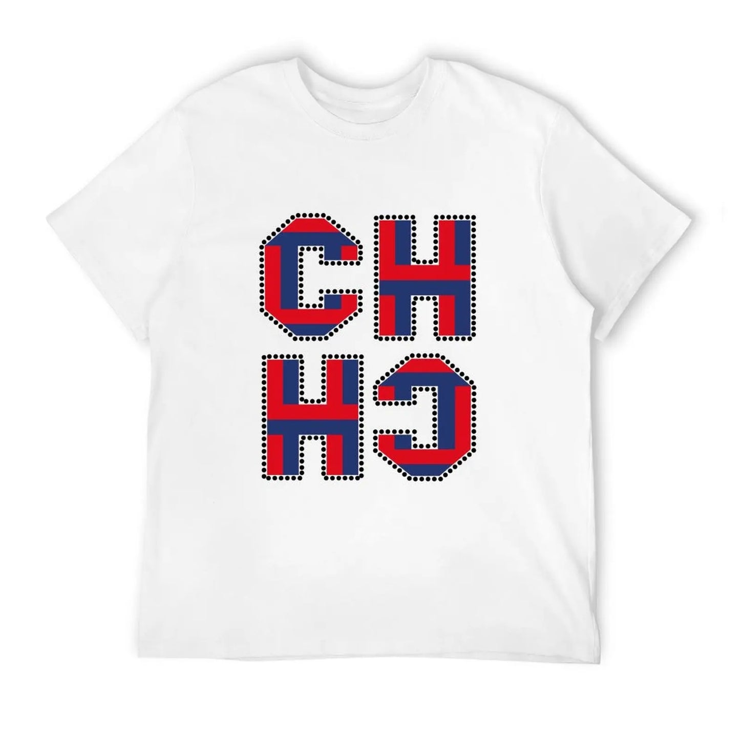 CHCH Summer New Men's T Shirt Cotton Shirts Short-Sleeved T-shirt  Casual Men's T-shirts Shirt Fashion Men Clothing