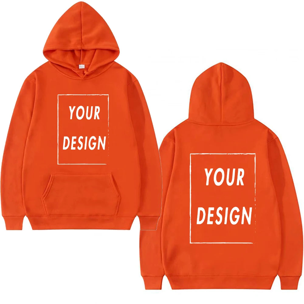 Your Own Design Brand Custom Hoodie Sweatshirt With Logo
