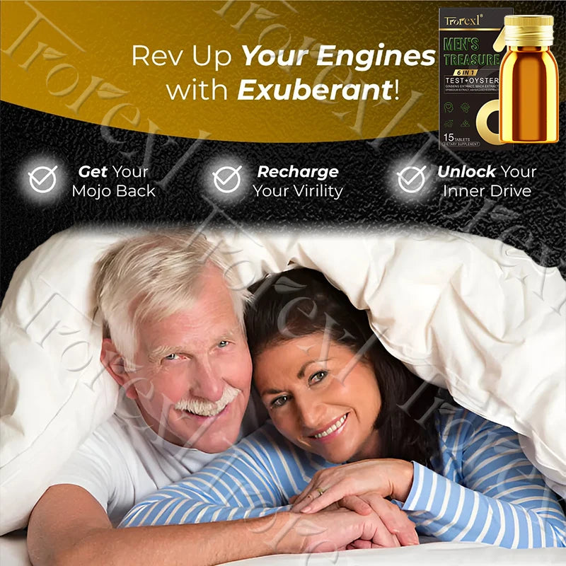 Oyster Maca Supplement for Men, Boosters Trt for Men, Promotes Intimacy Confidence , Male Health Formula 3rd Party Tested