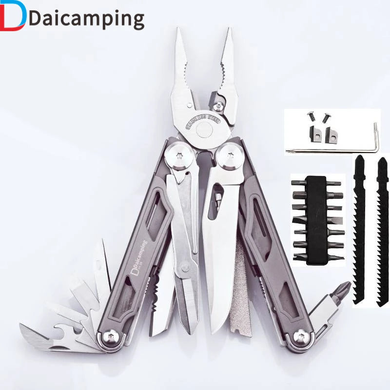 Daicamping DL30 Replaceable Parts Hand Multi Tool Kit