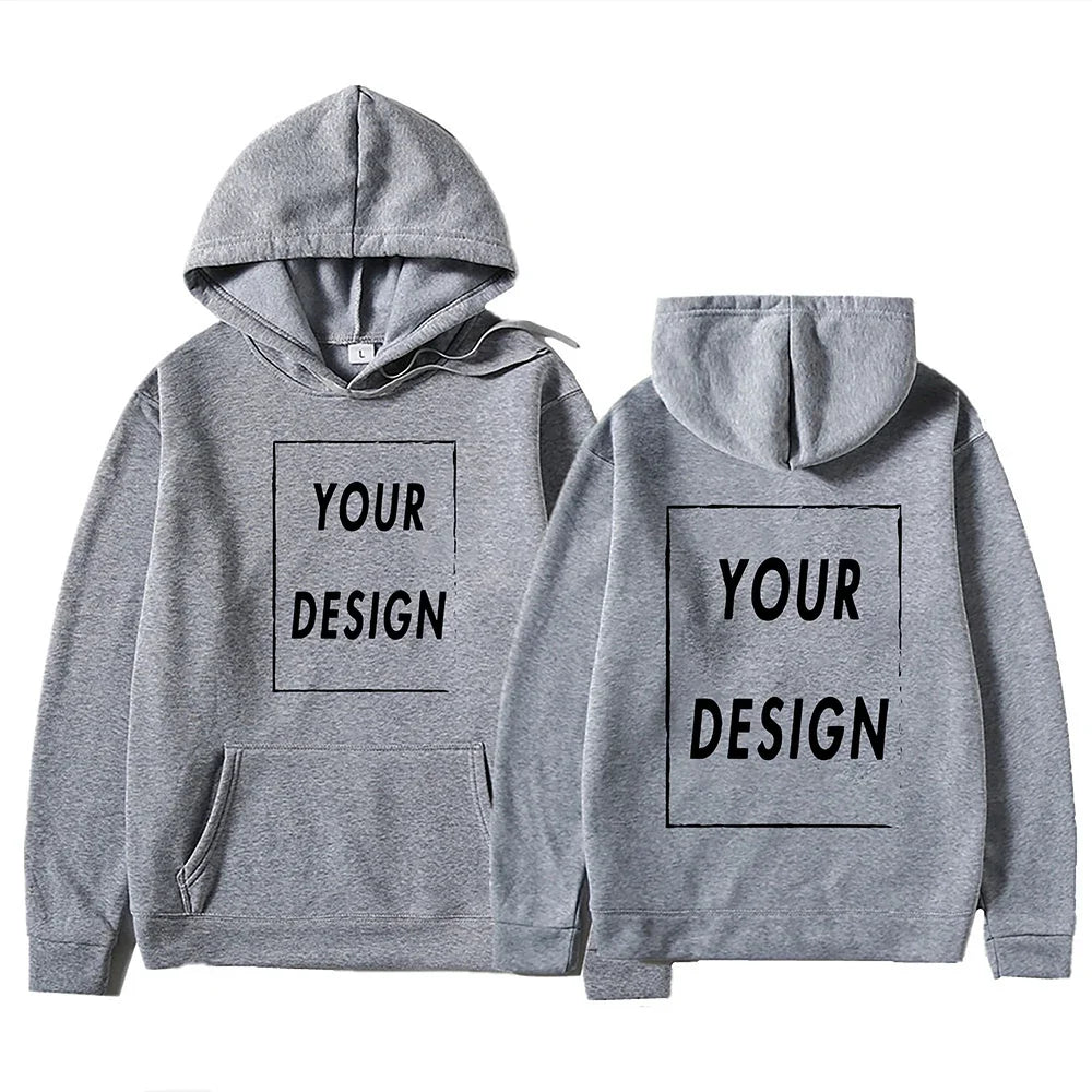 Your Own Design Brand Custom Hoodie Sweatshirt With Logo