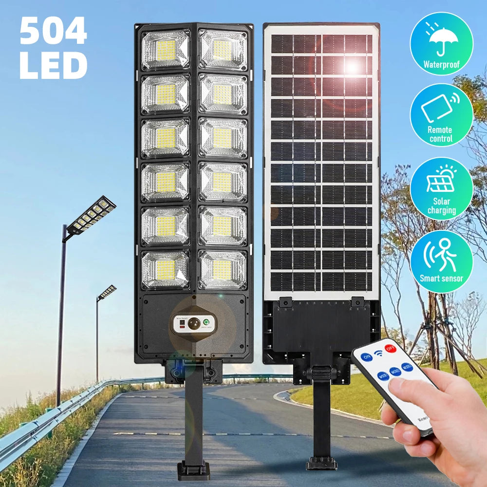 Solar Outdoor LED Lights With Motion Sensor Waterproof